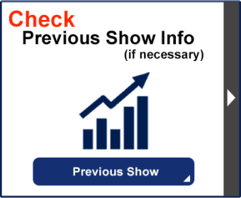 Check Previous Show Info
