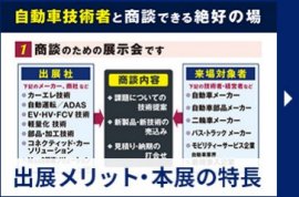 出展メリット・本展の特長