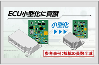 VCX01 (車載用0603サイズ抵抗器）